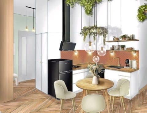 perspective-eleve-ecole-home perspective d'intérieur ambiance cuisine