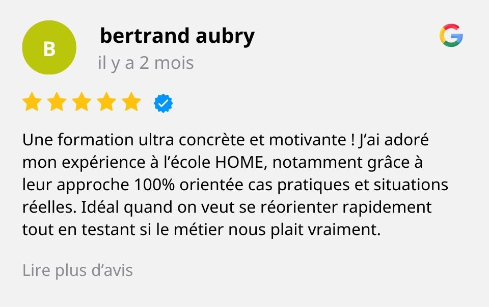 témoignage formation architecte d'interieur à distance bertrand