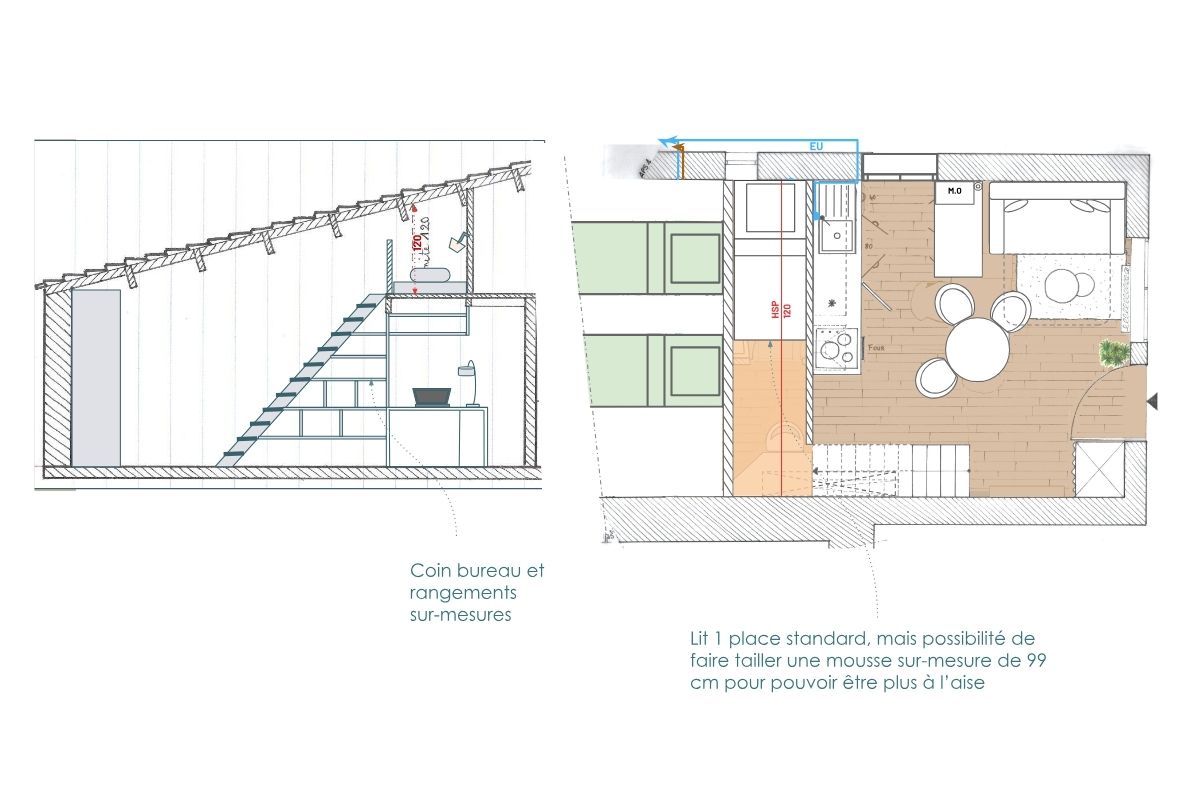 transformer un garage en studio aps1 mezzanine