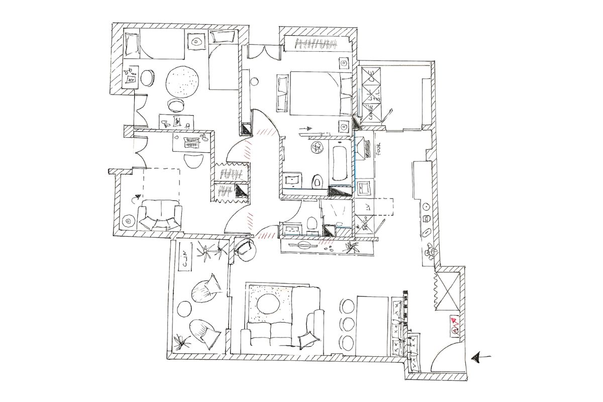 renovation T4 familial 90m2 aps1