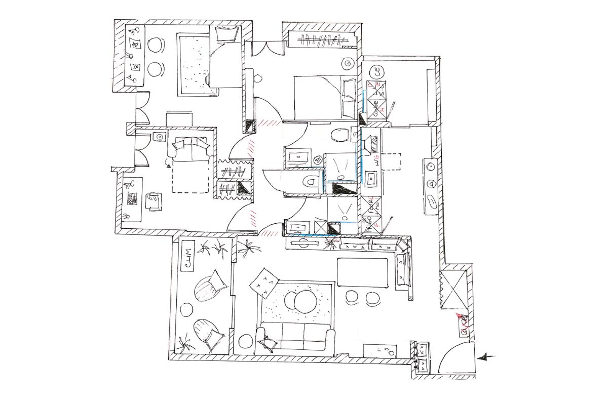 renovation T4 familial 90m2 aps2