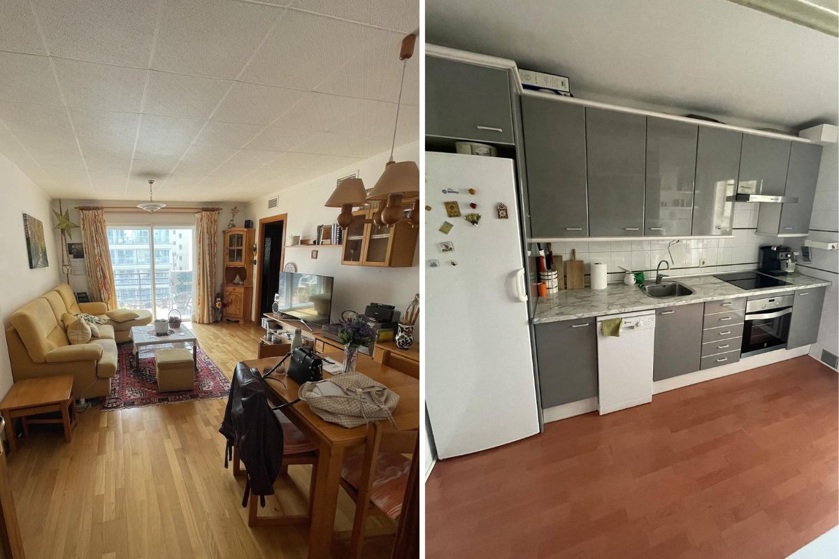 T4-investissement-immobilier-existant rénovation T4 investissement immobilier photos existant