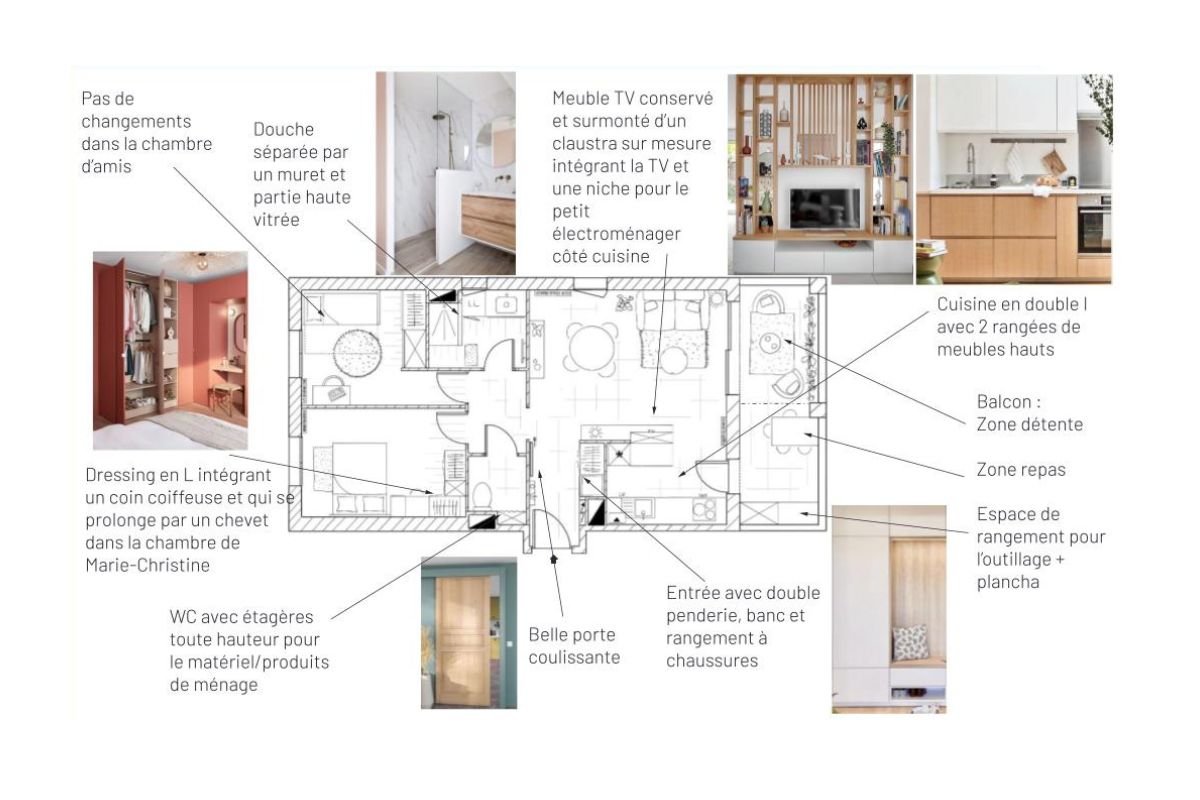 agrandir T3 sans gros travaux plan APD