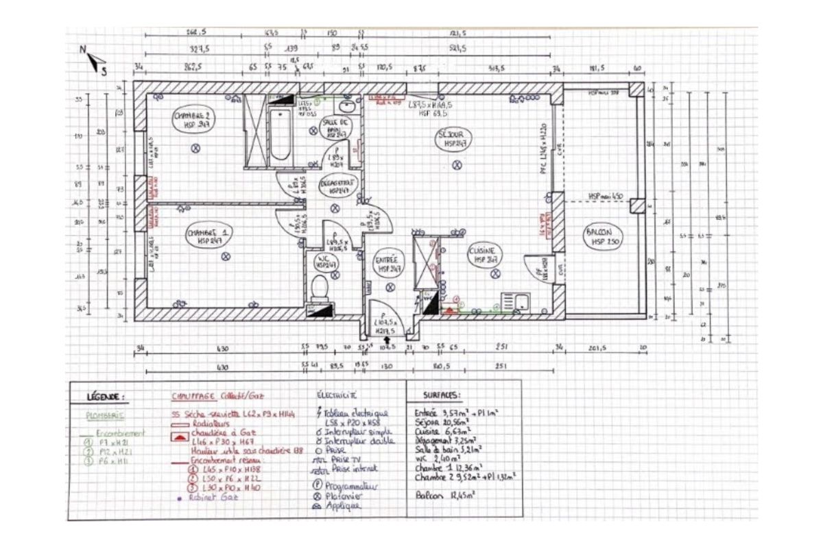 agrandir T3 sans gros travaux plan existant