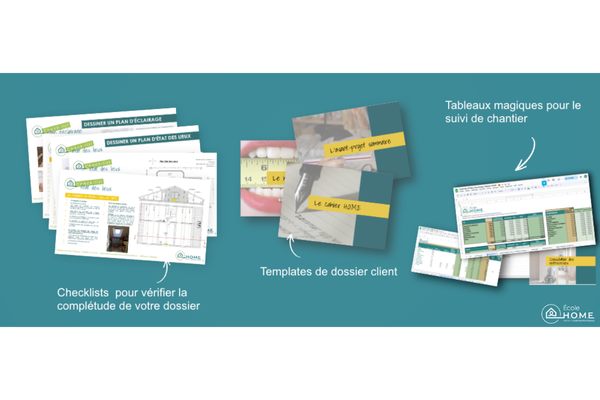 Des outils pratiques pour apprendre l'architecture d'intérieur