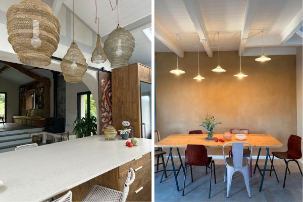 éclairage maison suspensions